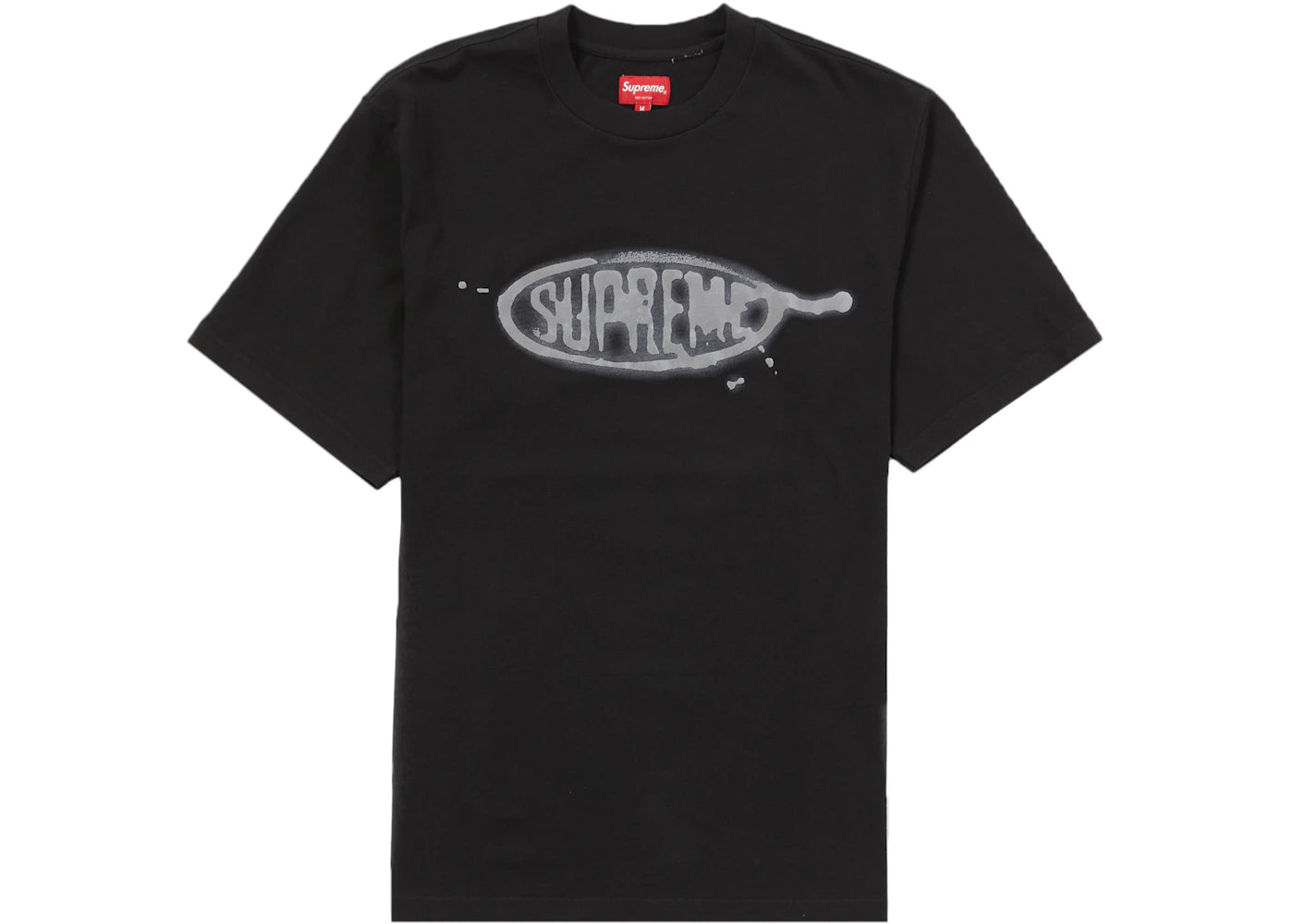 Supreme Ink Blot S/S Top Black