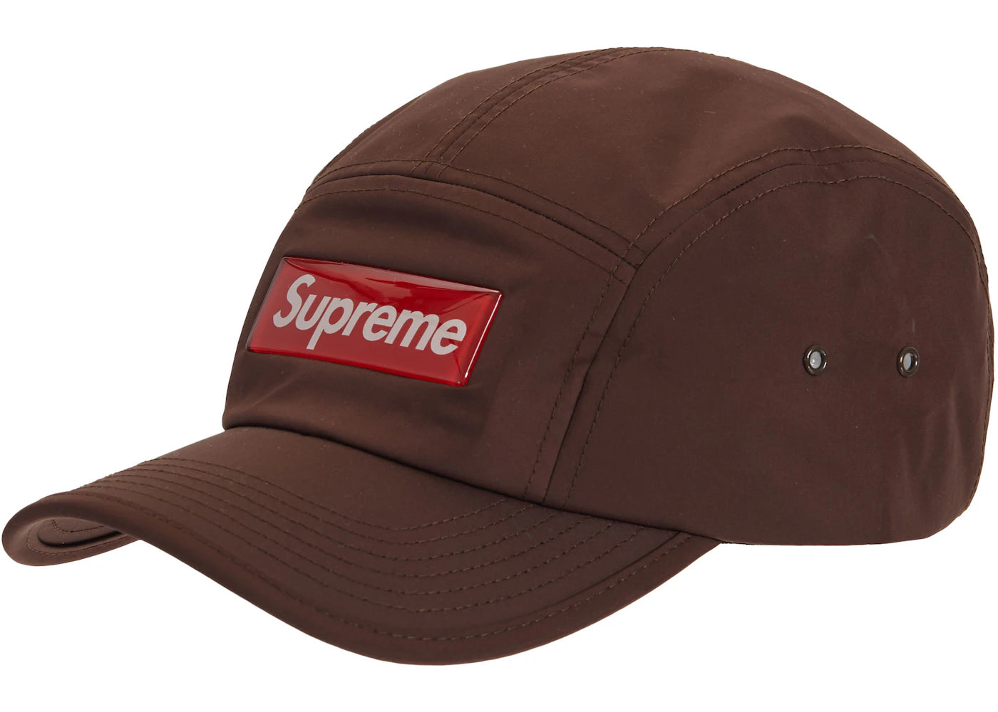 Supreme Inset Gel Camp Cap Brown