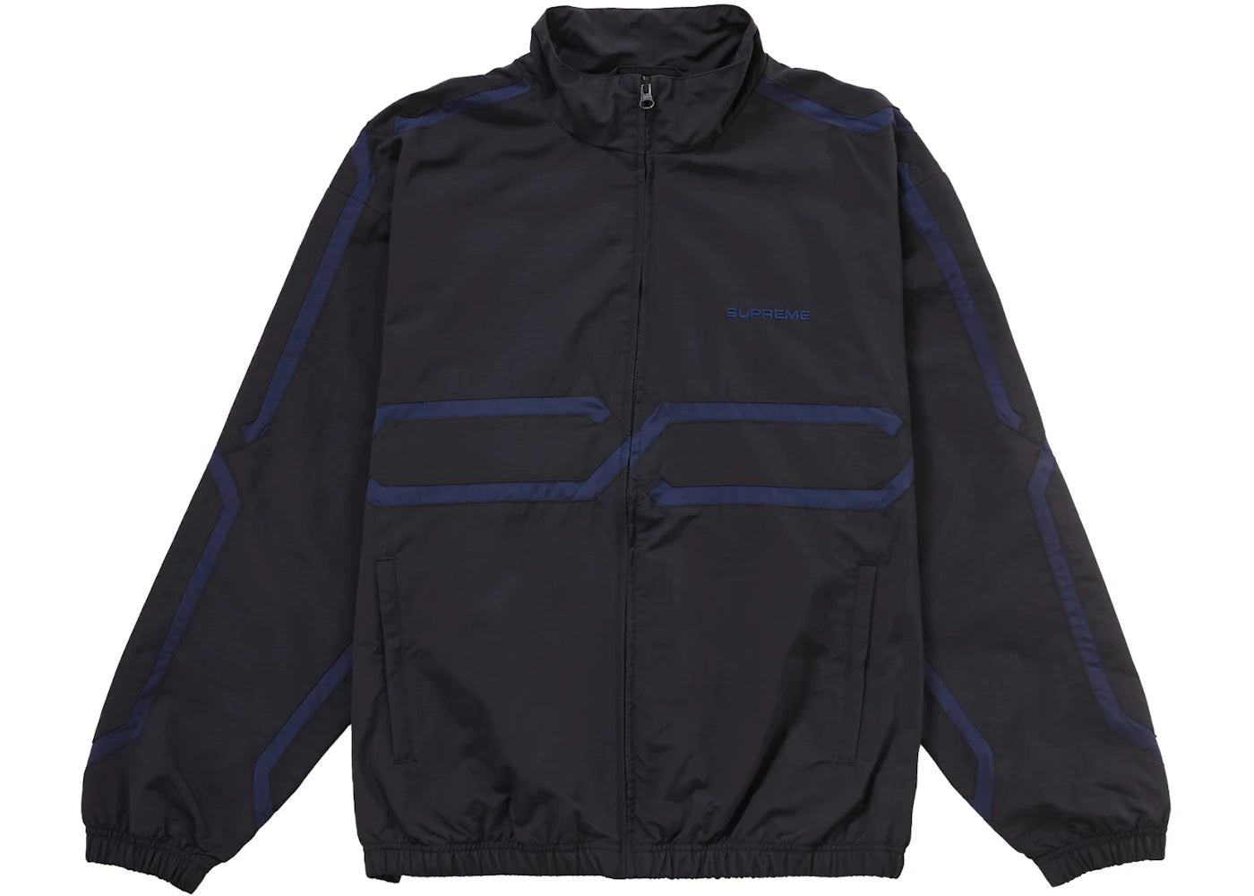 Supreme Inset Link Track Jacket Black