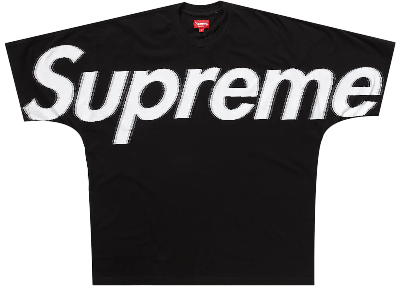 Supreme Intarsia S/S Top Black