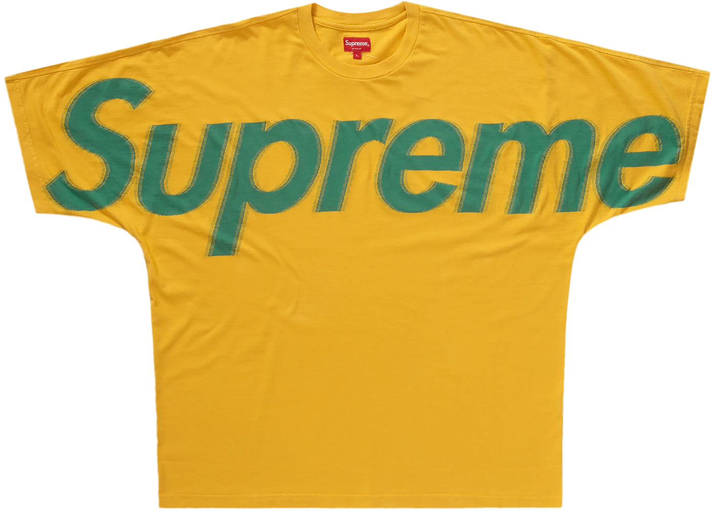 Supreme Intarsia S/S Top Dark Yellow