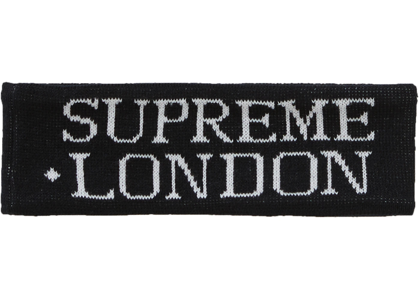 Supreme International Headband Black