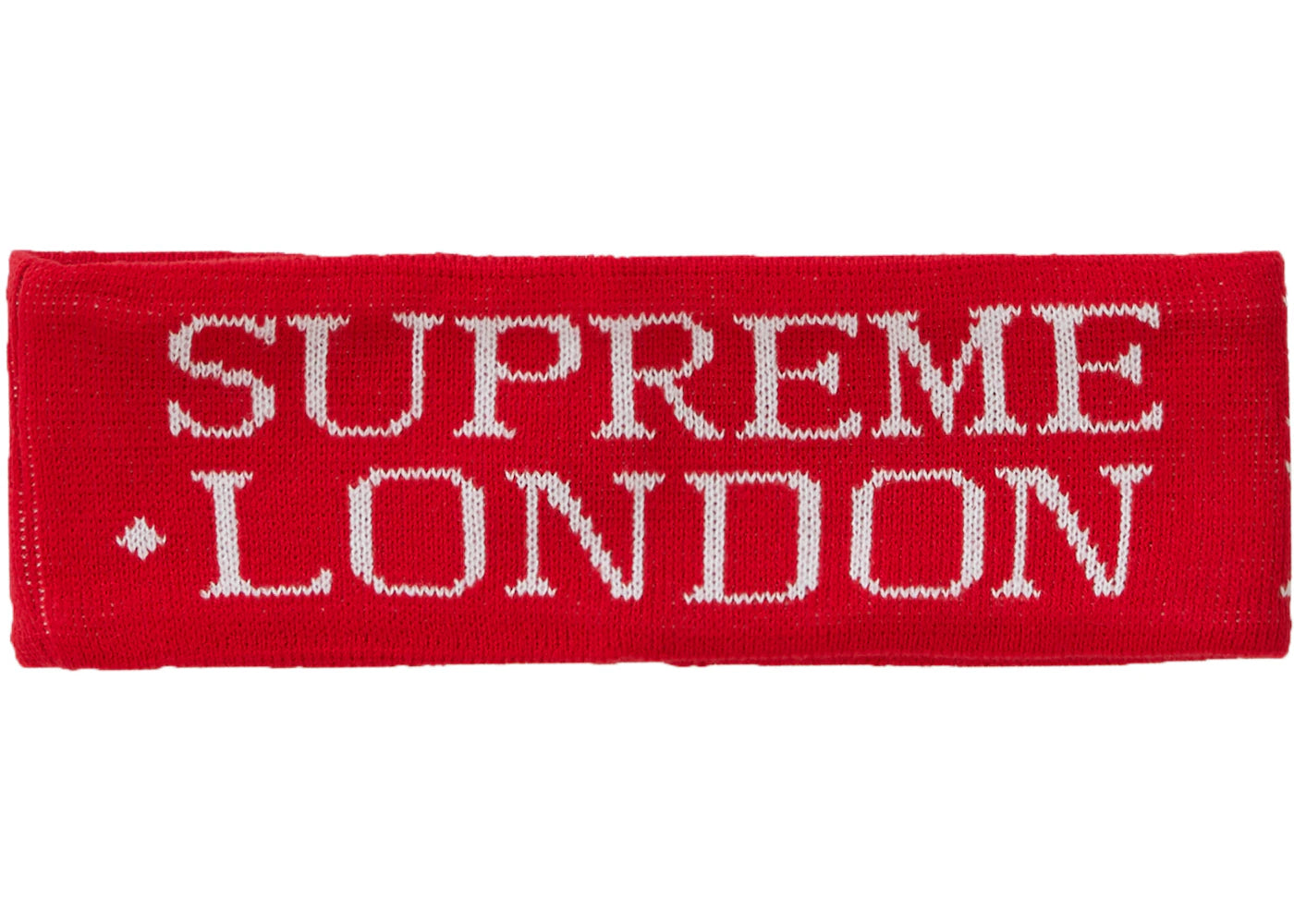 Supreme International Headband Red