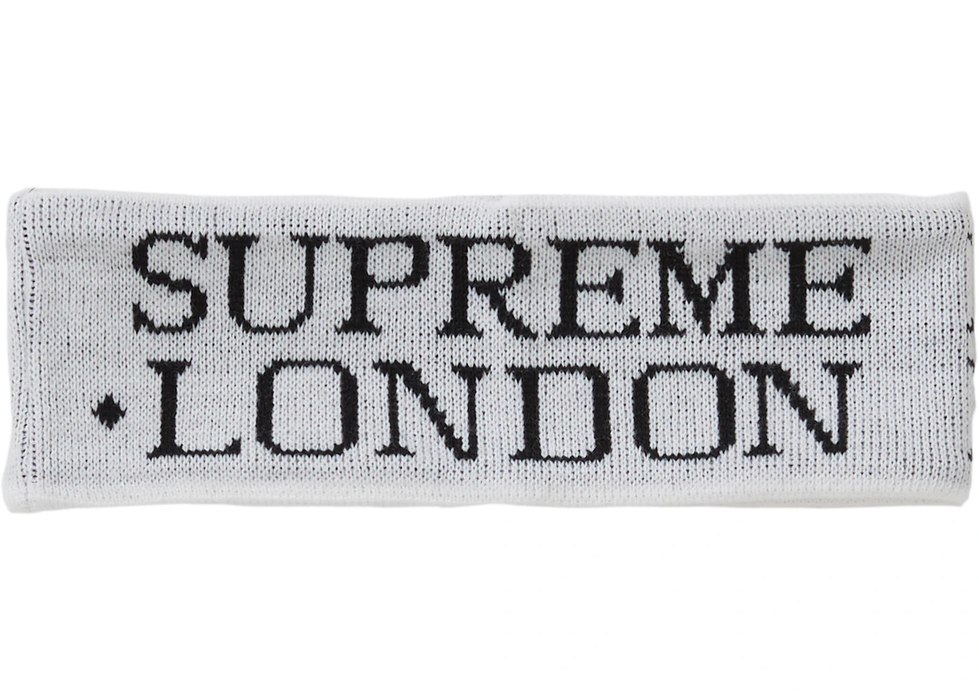 Supreme International Headband White