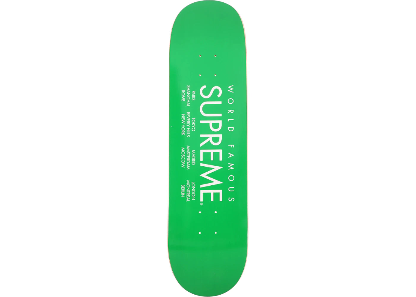 Supreme International Skateboard Deck Green