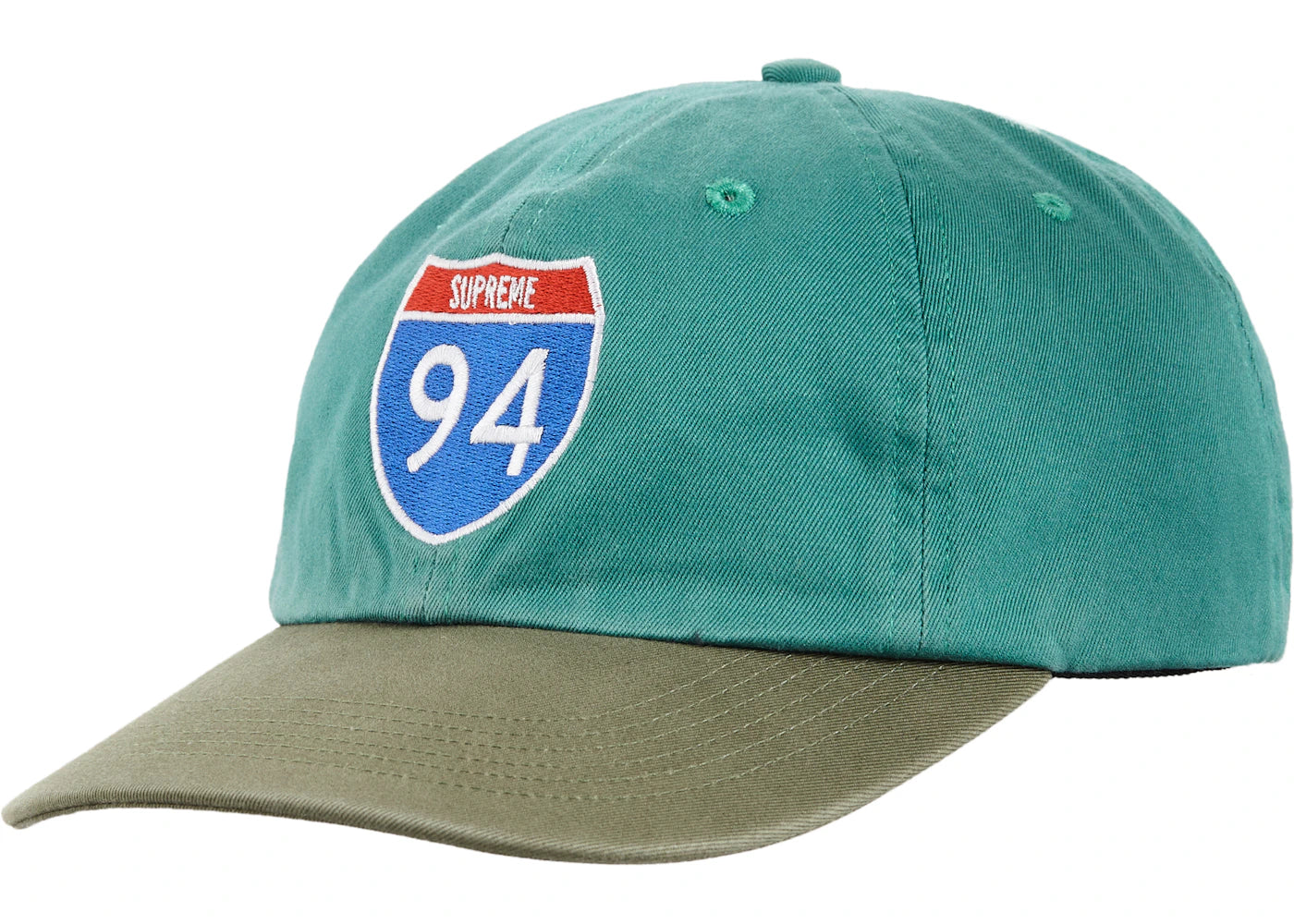 Supreme Interstate 6-Panel Green