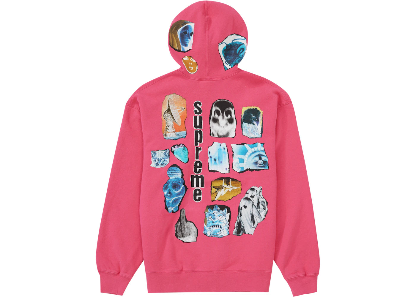 Supreme Invert Hooded Sweatshirt Magenta