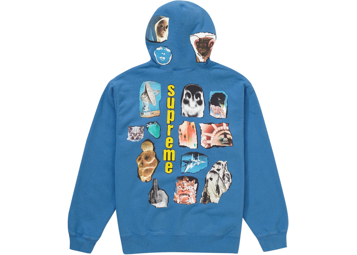 Supreme Invert Hooded Sweatshirt Pale Royal