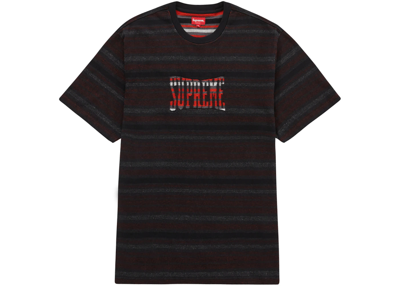 Supreme Inverted Stripe S/S Top Black
