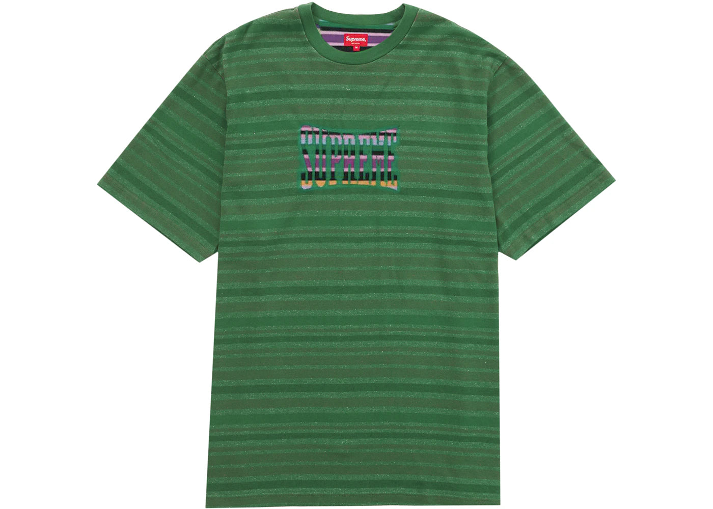 Supreme Inverted Stripe S/S Top Green