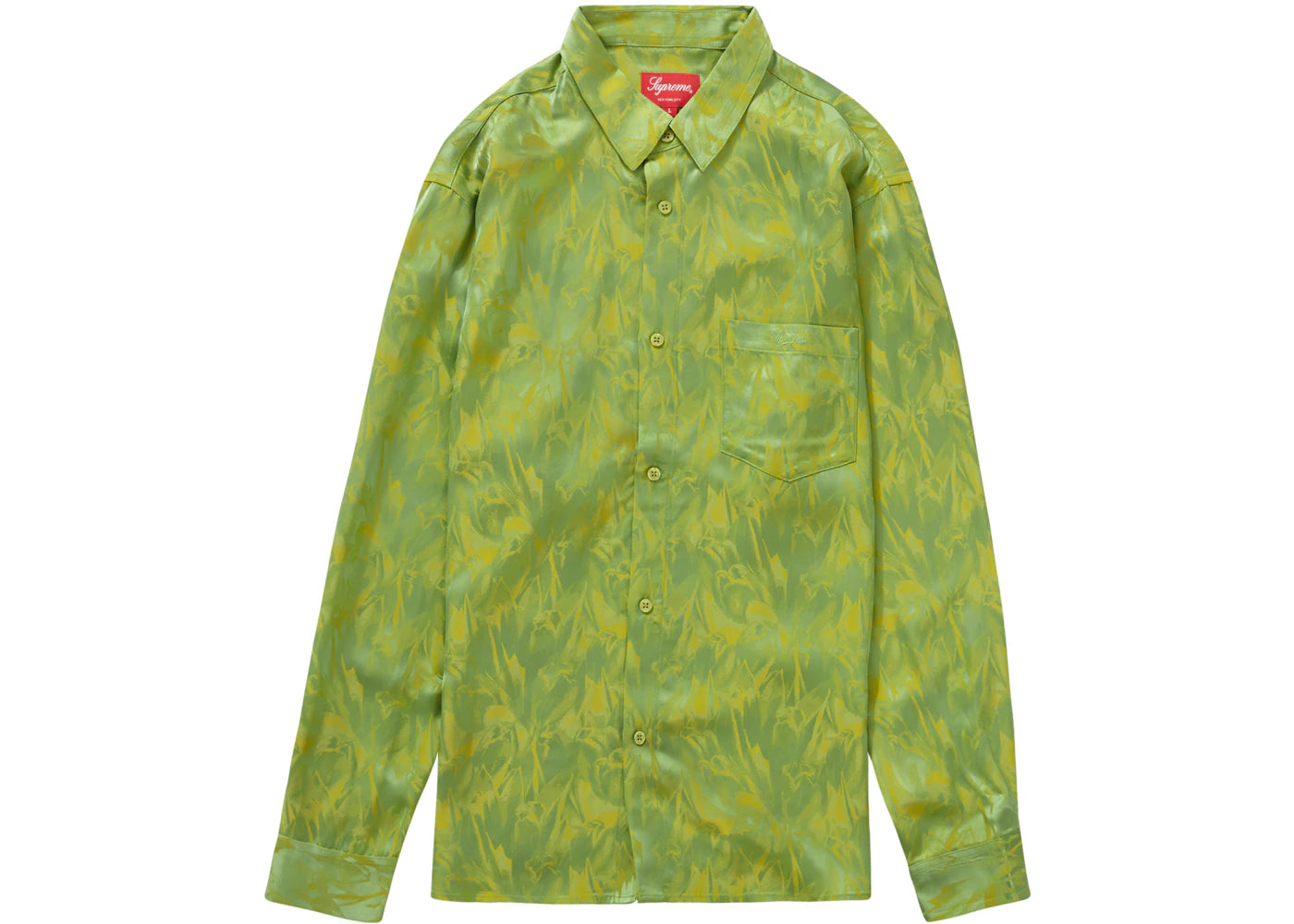 Supreme Iridescent Shirt Green