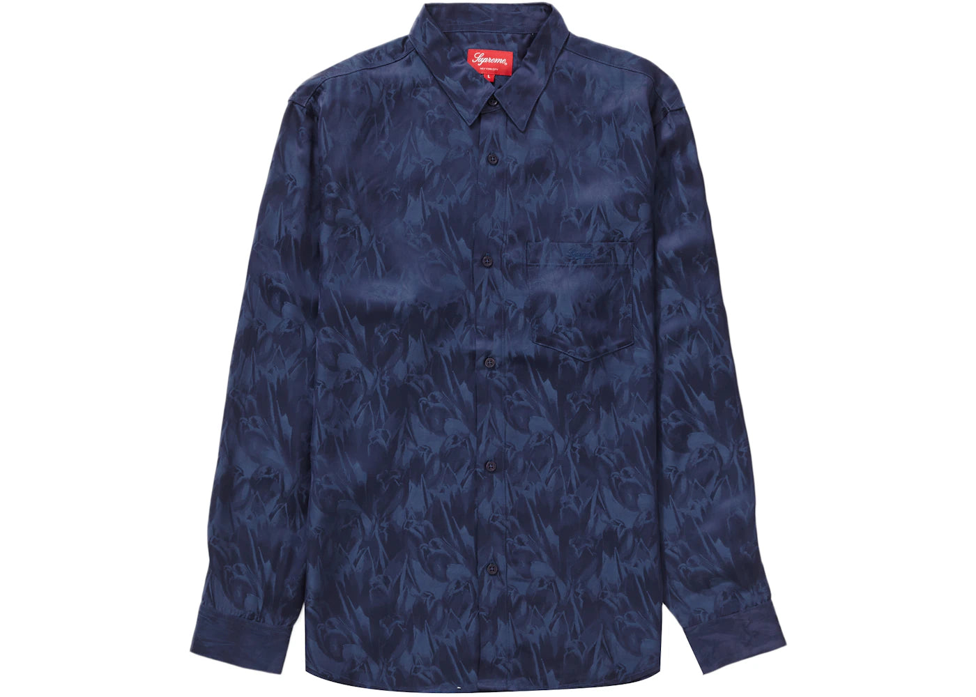 Supreme Iridescent Shirt Navy