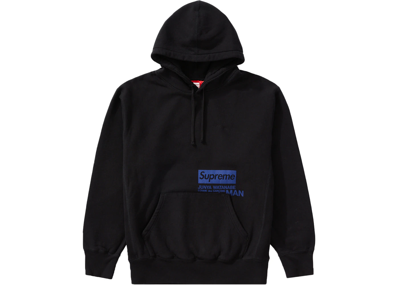 Supreme JUNYA WATANABE CDG MAN Hooded Sweatshirt Black