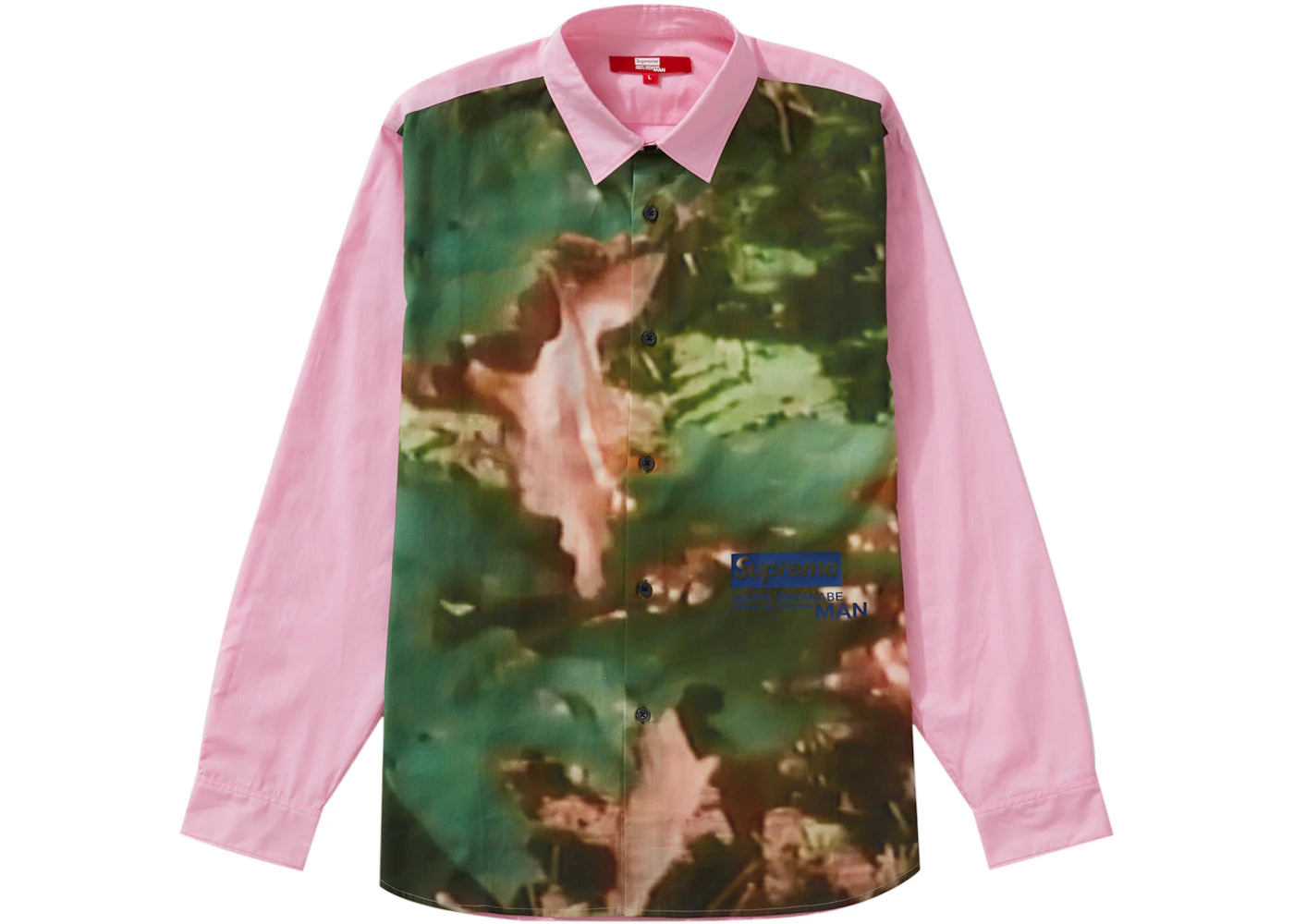 Supreme JUNYA WATANABE CDG MAN Nature Shirt Pink