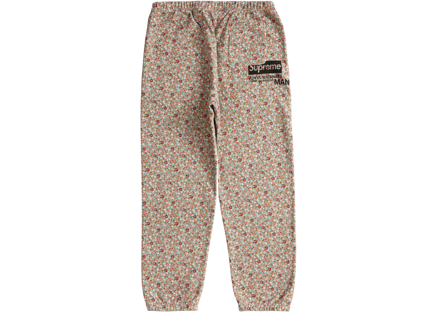 Supreme JUNYA WATANABE CDG MAN Sweatpant Pink Flowers