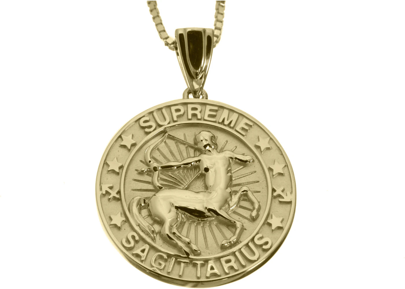 Supreme Jacob&Co Sagittarius Zodiac Pendant 14K Gold