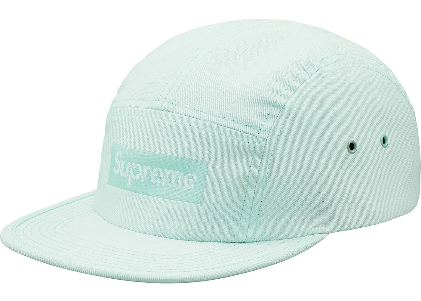 Supreme Jacquard Box Logo Camp Cap Mint