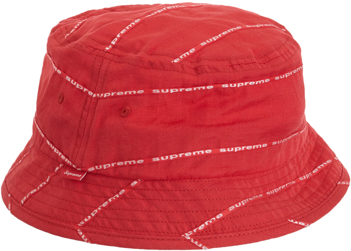 Supreme Jacquard Linen Crusher Red