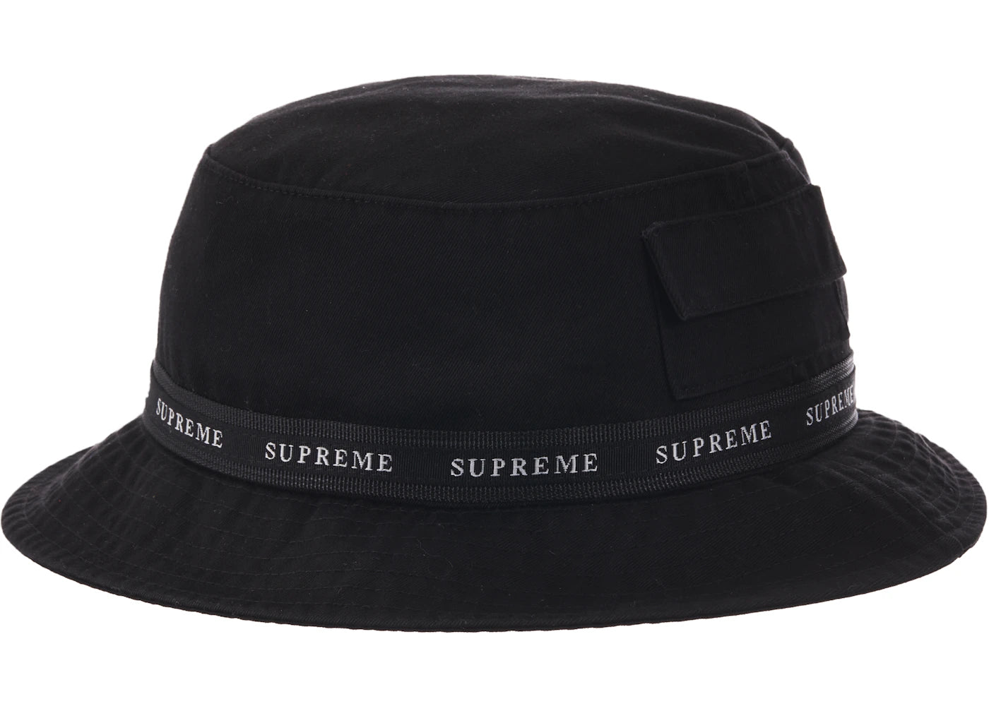 Supreme Jacquard Logo Taping Crusher Black