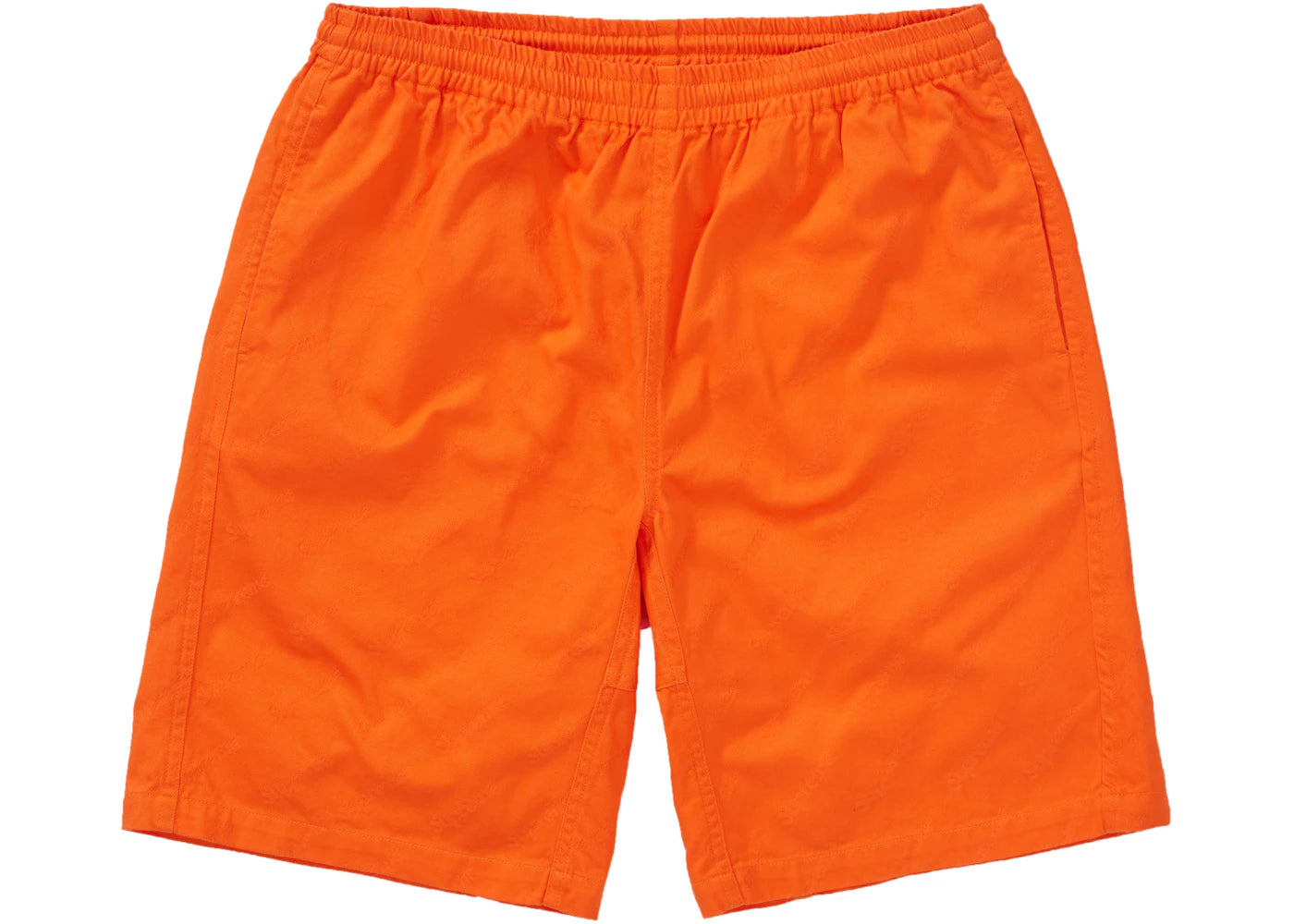 Supreme Jacquard Logo Twill Short Orange