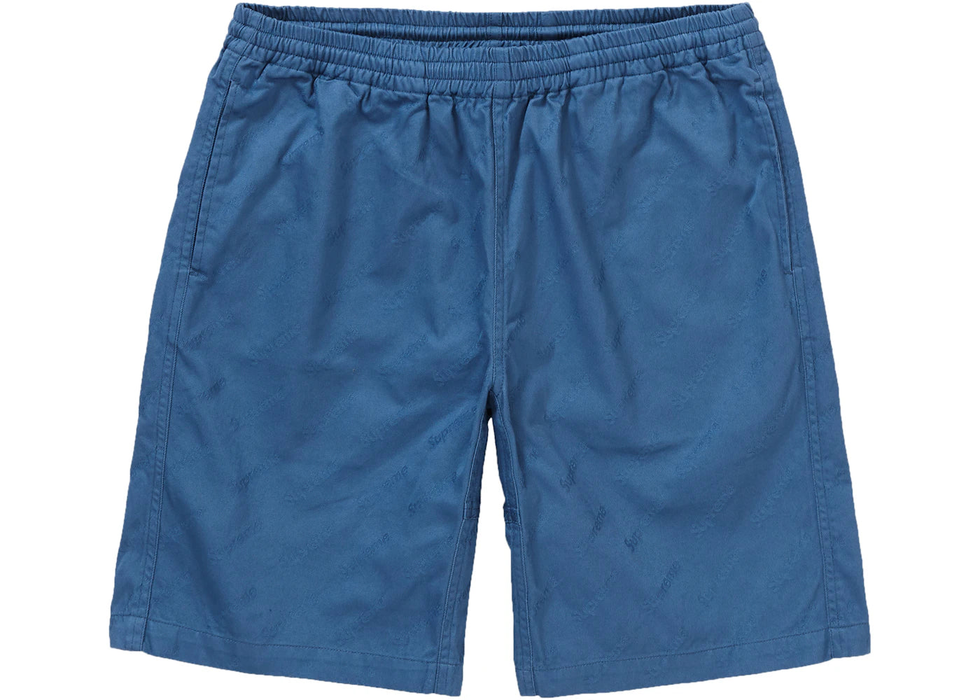 Supreme Jacquard Logo Twill Short Slate