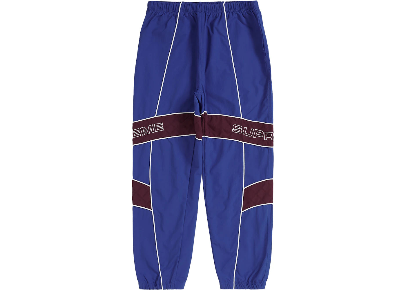 Supreme Jacquard Panel Track Pant Royal