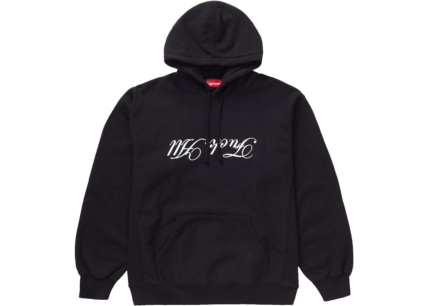 Supreme Jamie Reid Fuck All Hooded Sweatshirt Black