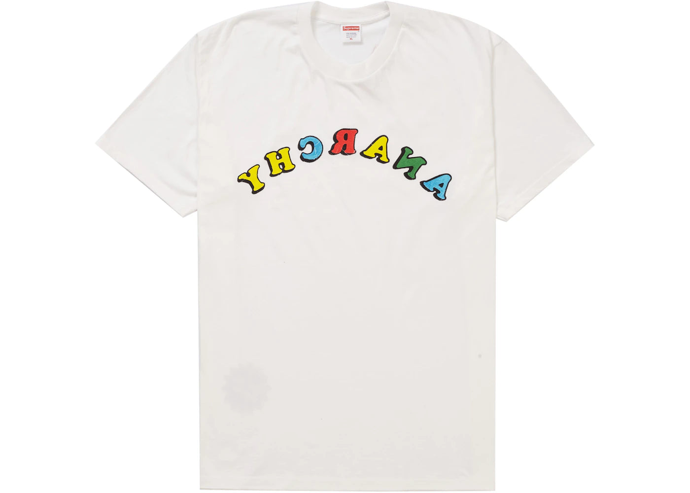 Supreme Jamie Reid Anarchy Tee White