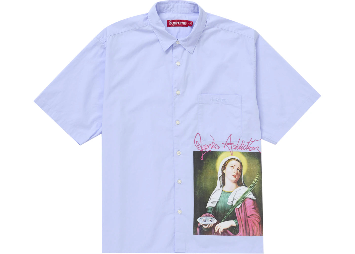 Supreme Jane’s Addiction S/S Shirt Light Blue