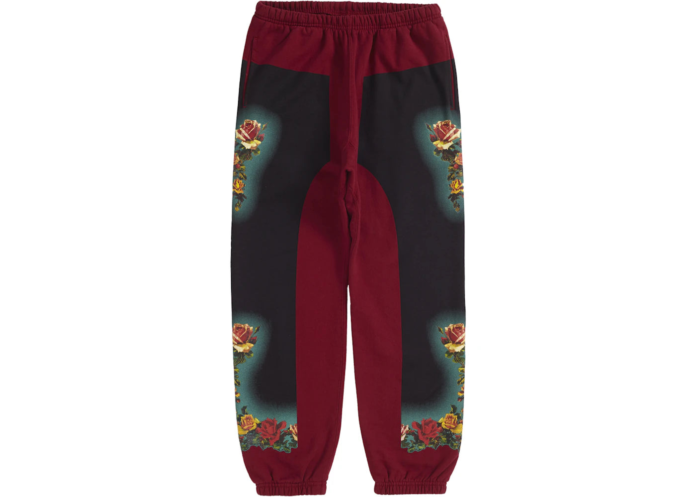 Supreme Jean Paul Gaultier Floral Print Sweatpant Cardinal