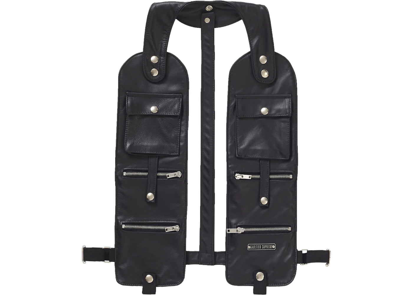 Supreme Jean Paul Gaultier Schott Leather Holster Black