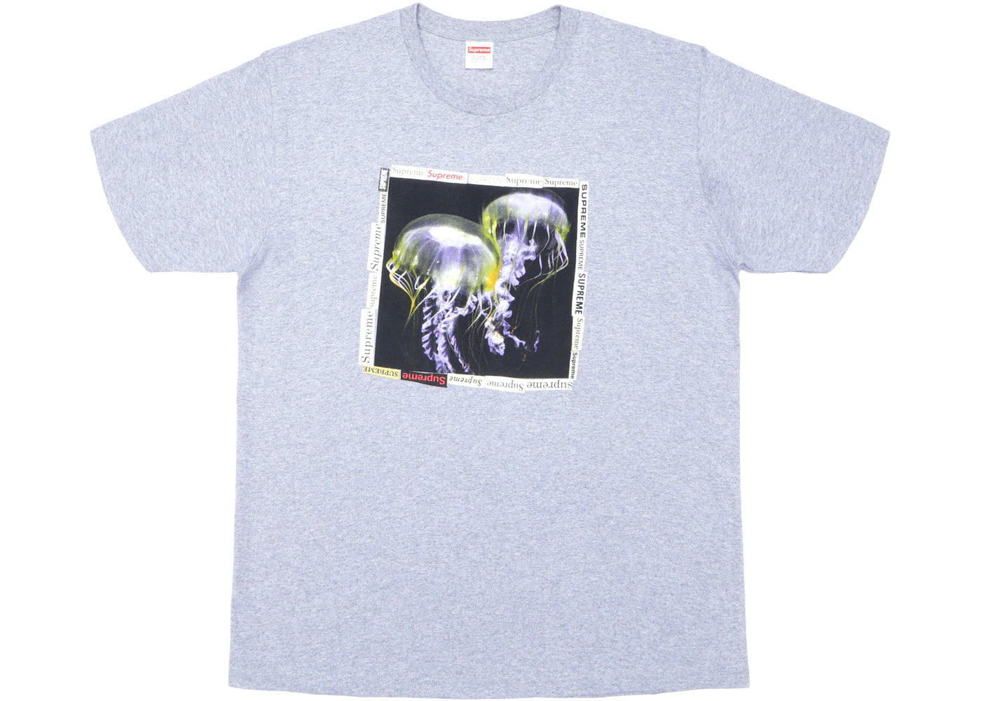 Supreme Jellyfish Tee Heather Grey