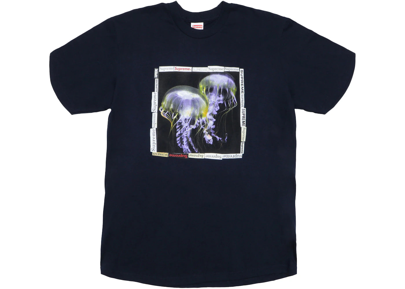 Supreme Jellyfish Tee Navy