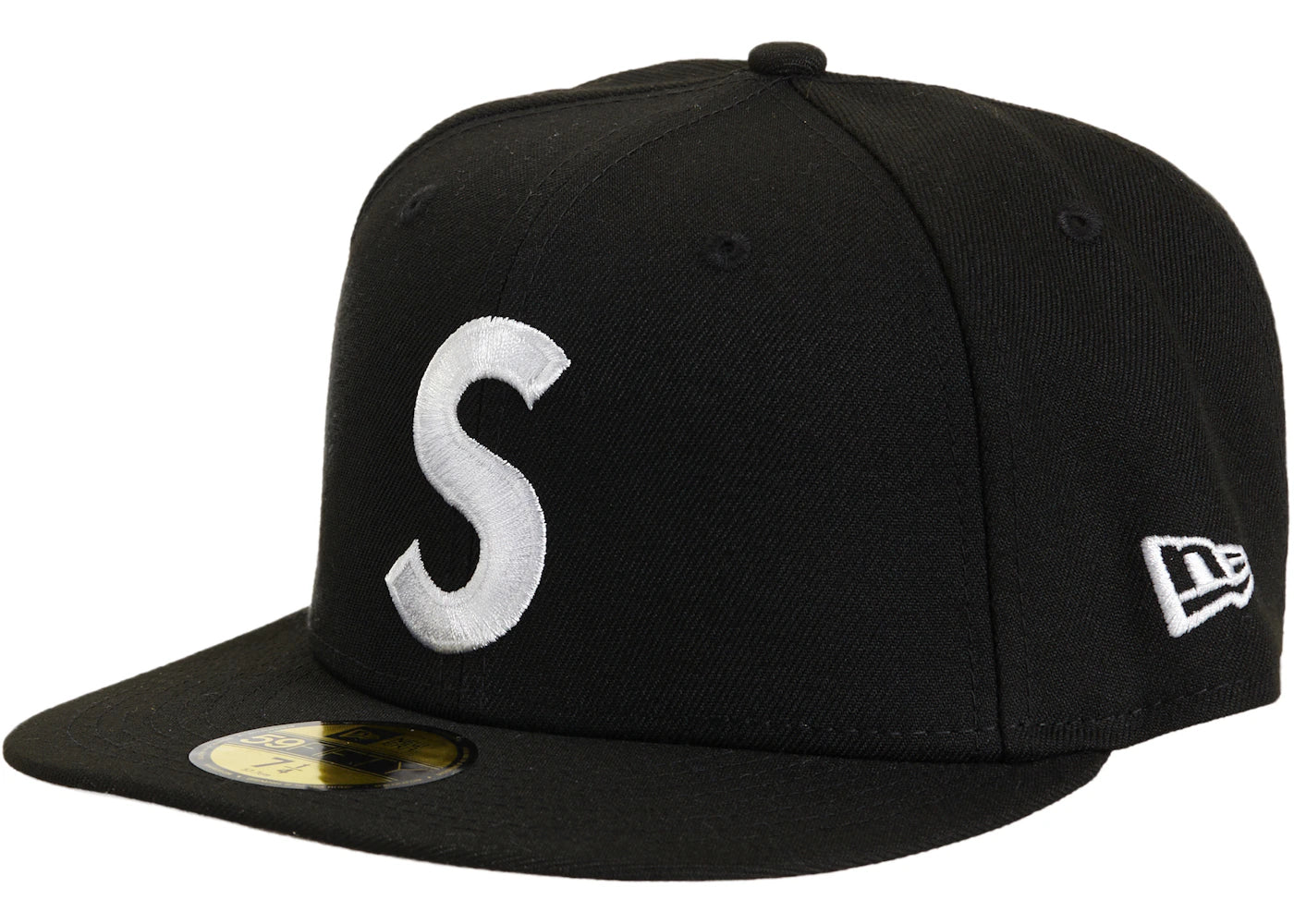 Supreme Jesus Piece S Logo New Era 59Fifty Hat Black
