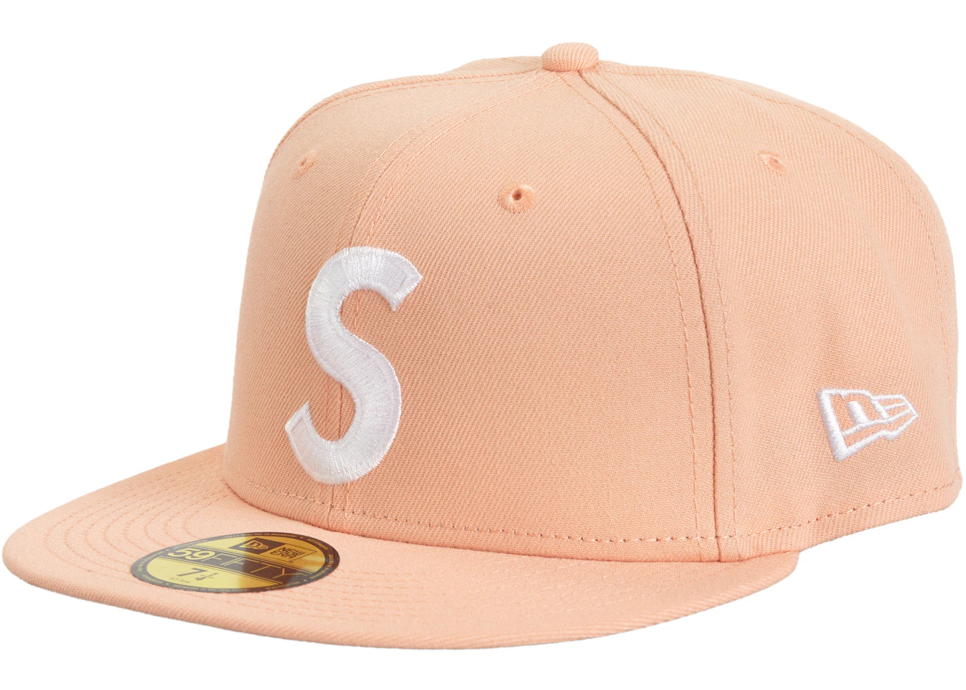 Supreme Jesus Piece S Logo New Era 59Fifty Hat Light Pink