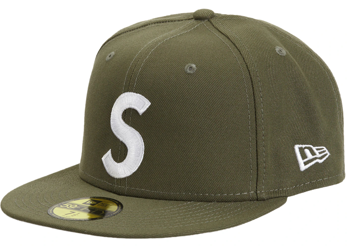 Supreme Jesus Piece S Logo New Era 59Fifty Hat Olive