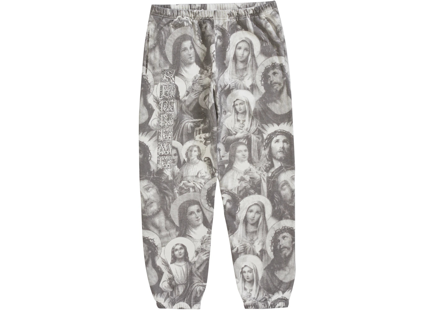 Supreme Jesus and Mary Sweatpant Dark Grey