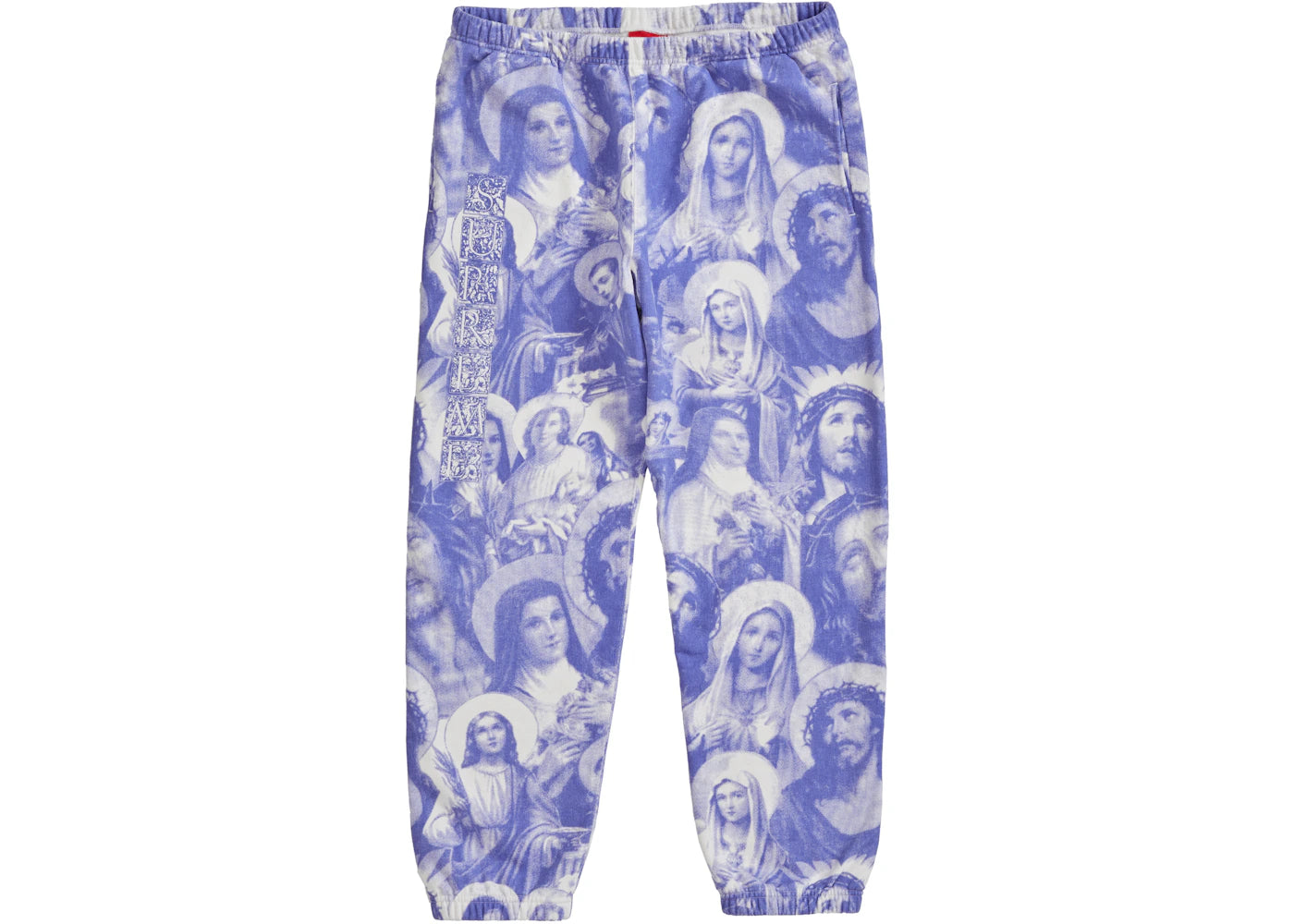Supreme Jesus and Mary Sweatpant Purple