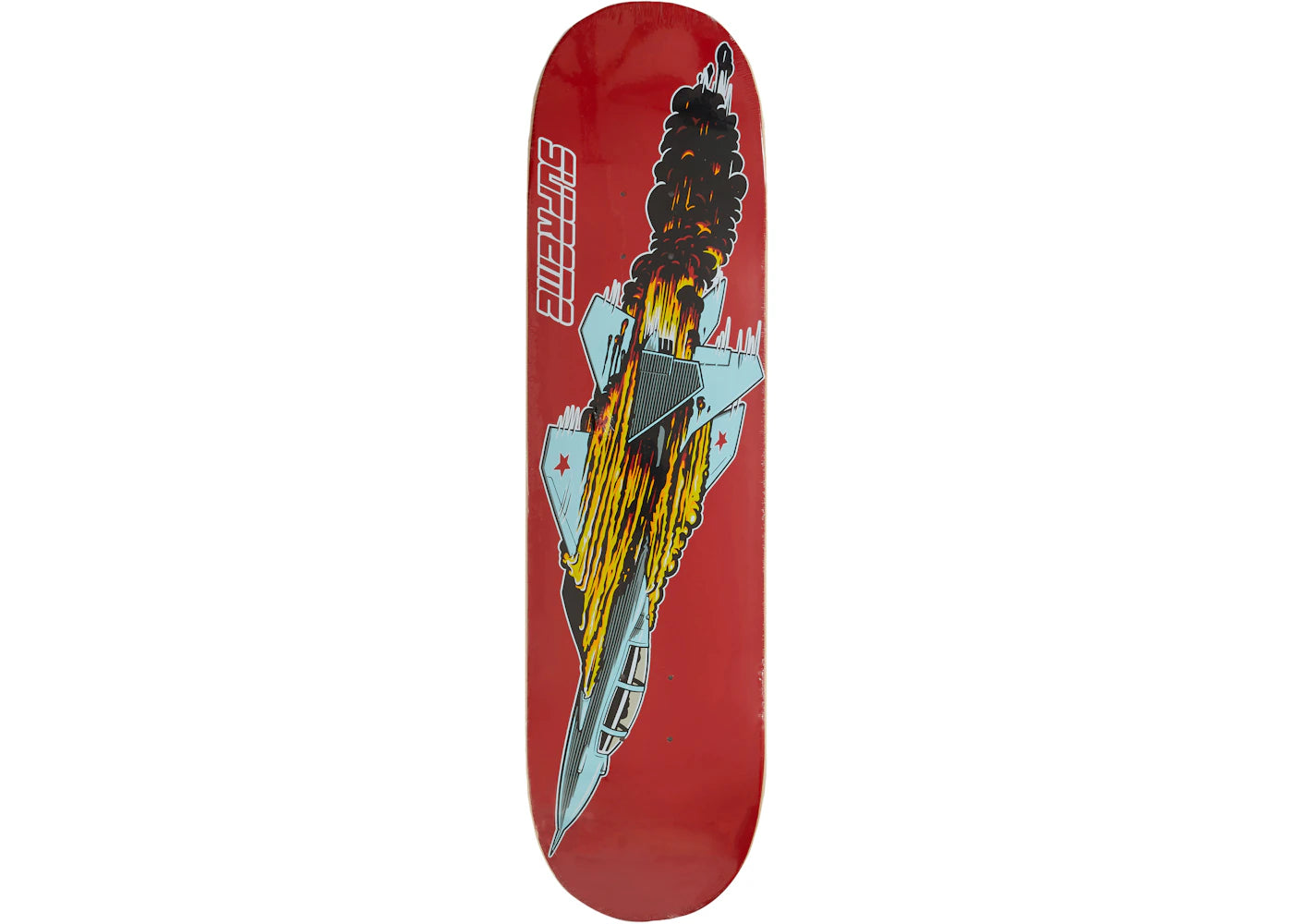 Supreme Jet Skateboard Deck Red