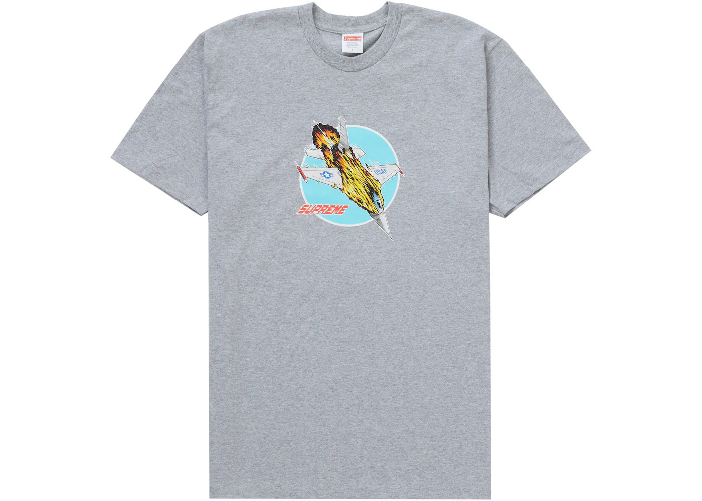 Supreme Jet Tee Heather Grey