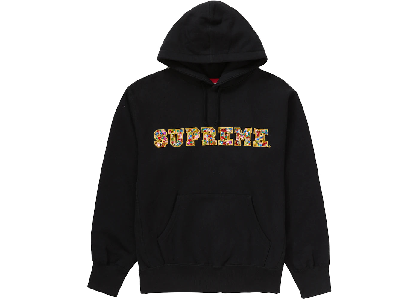 Supreme Jewels Hooded Sweatshirt (FW20) Black