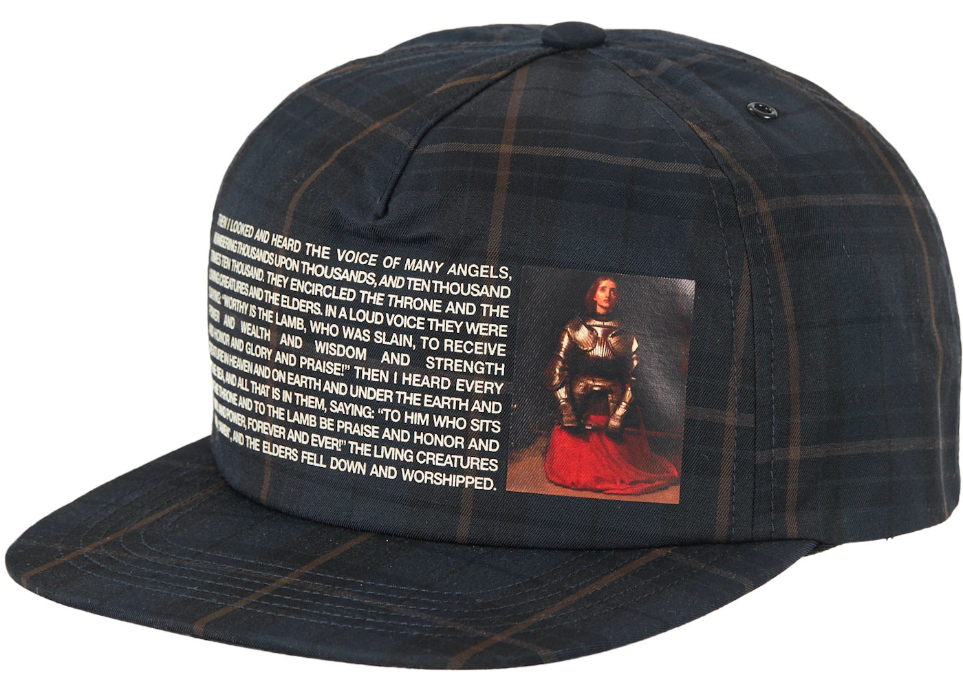 Supreme Joan of Arc 5-Panel Blue Plaid