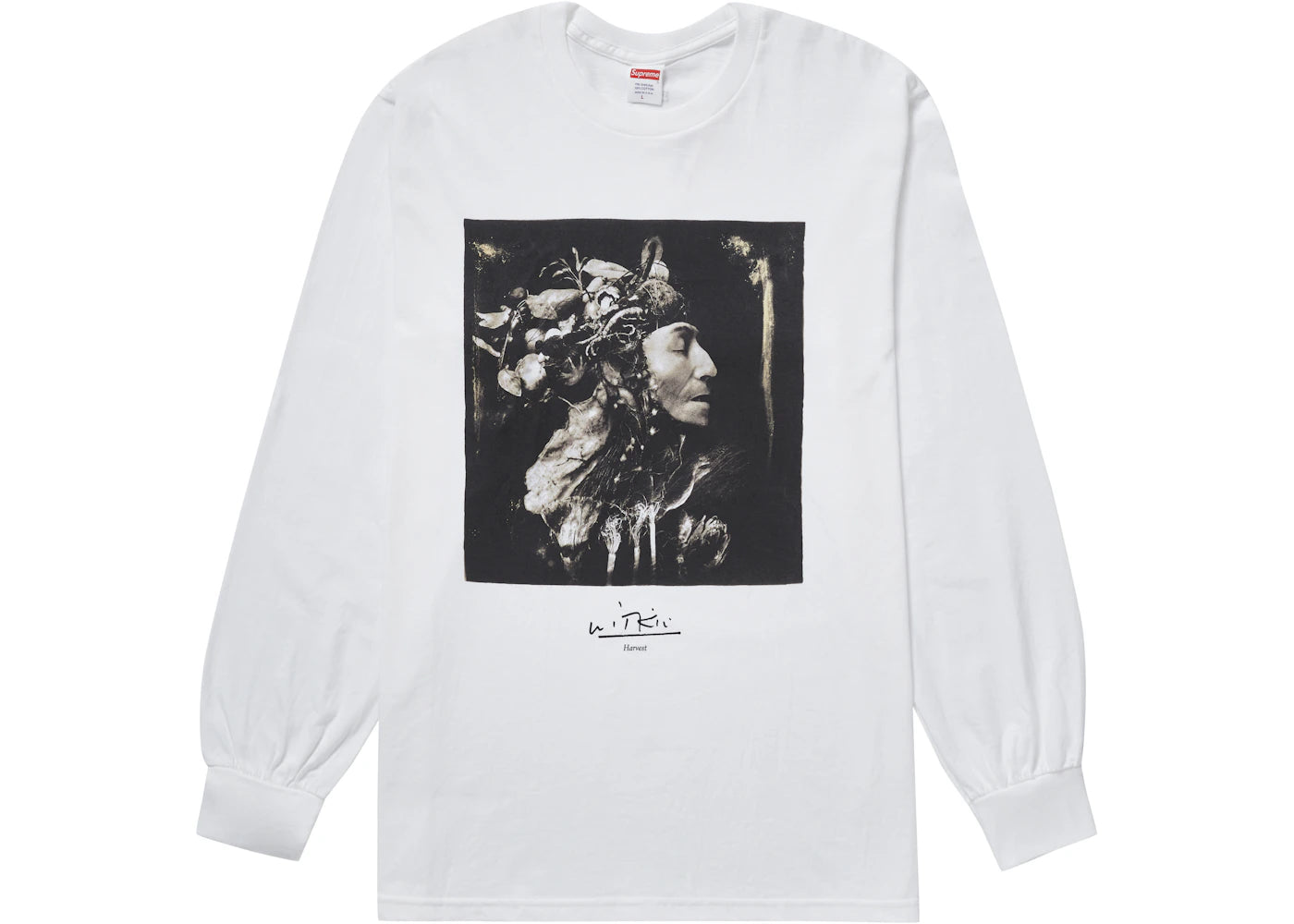 Supreme Joel-Peter Witkin Harvest L/S Tee White