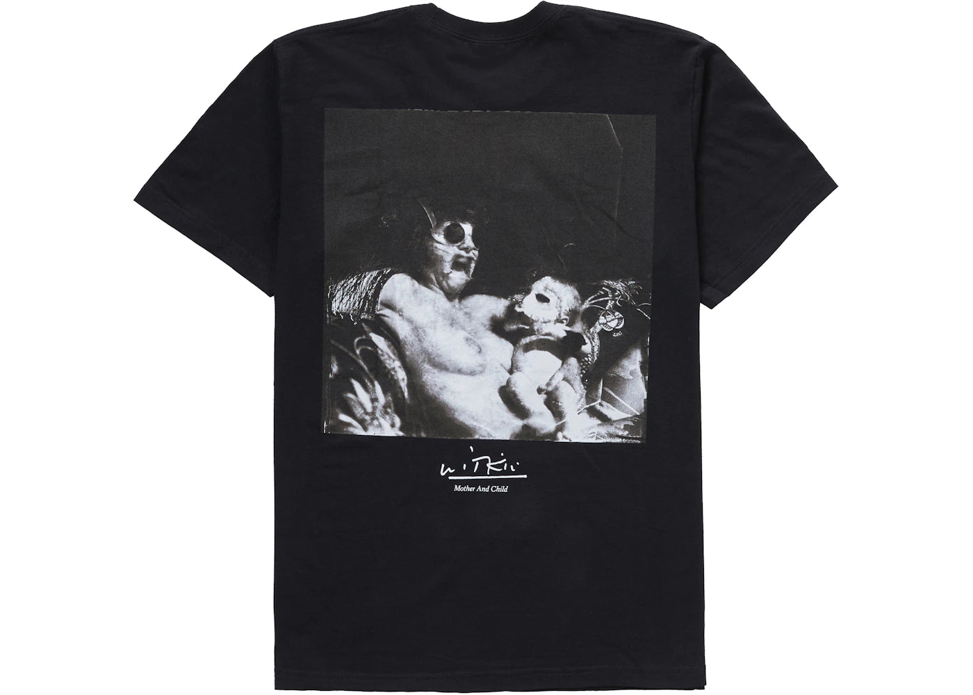 Supreme Joel-Peter Witkin Mother and Child Tee Black