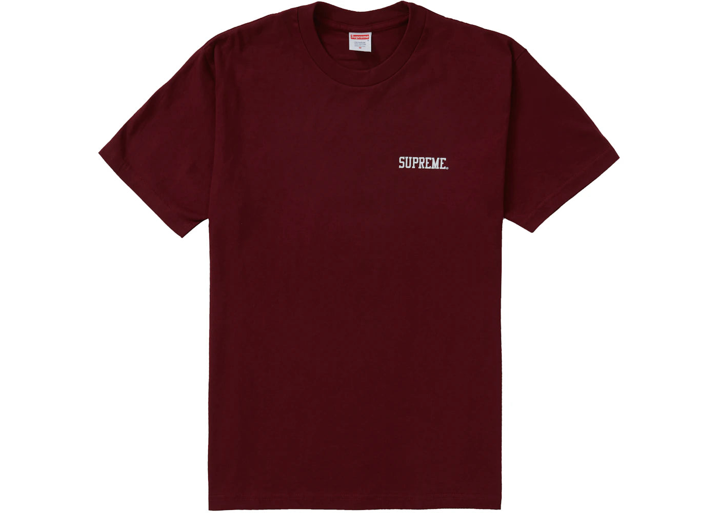 Supreme Joel-Peter Witkin Mother and Child Tee Burgundy