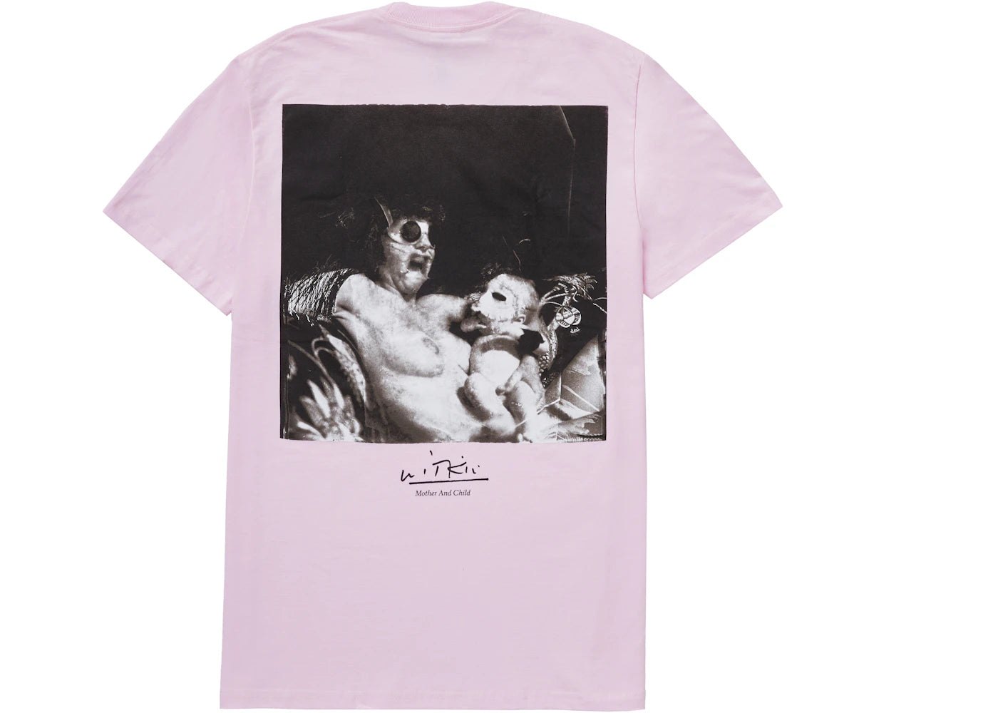 Supreme Joel-Peter Witkin Mother and Child Tee Light Pink