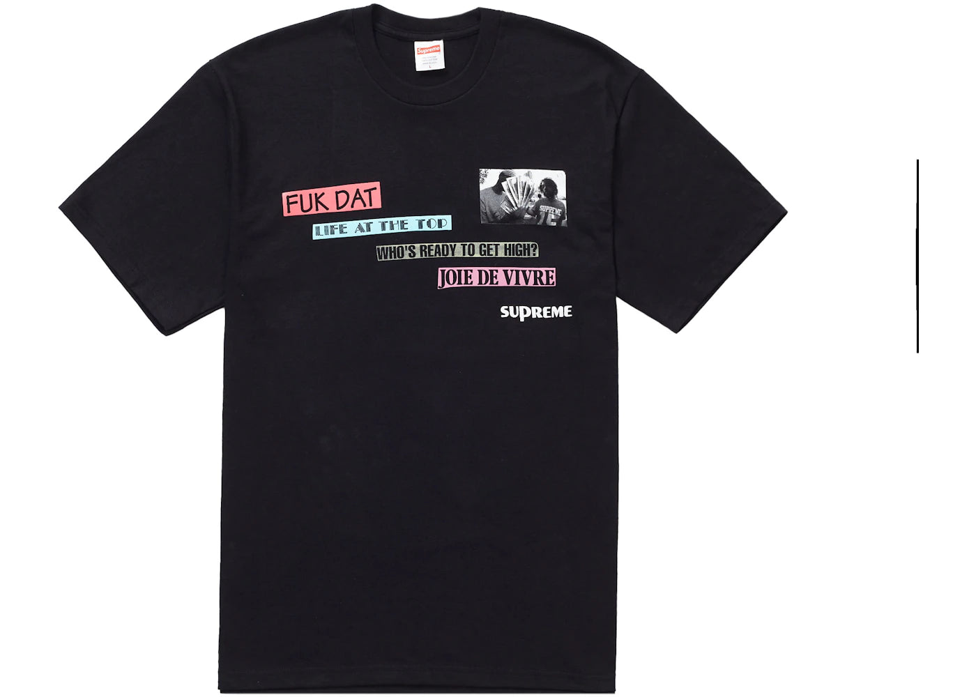 Supreme Joie De Vivre Tee Black