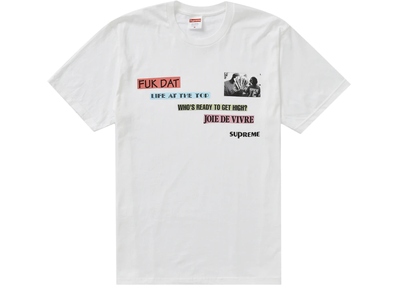 Supreme Joie De Vivre Tee White