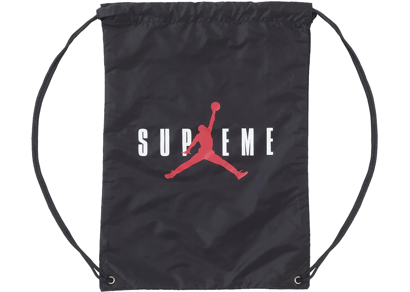 Supreme Jordan Drawstring Bag Black