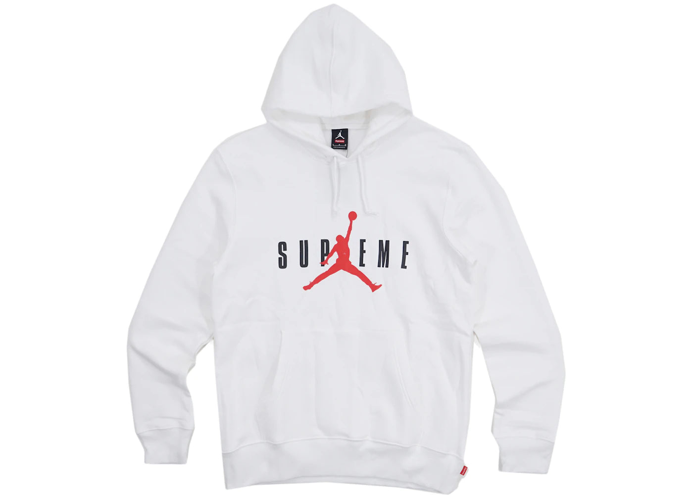 Supreme Jordan Hooded Pullover White